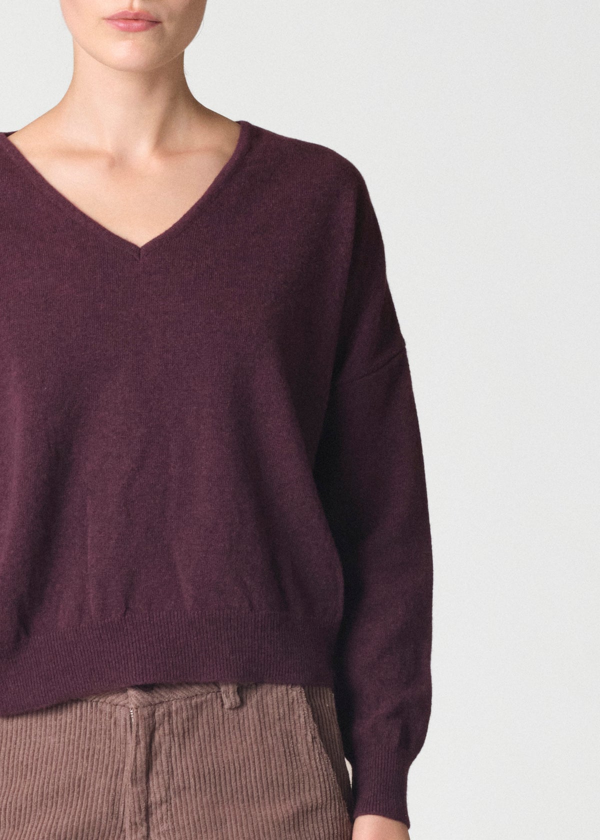 Klitmøller Collective ApS Vanessa knit Knitted sweaters Burgundy