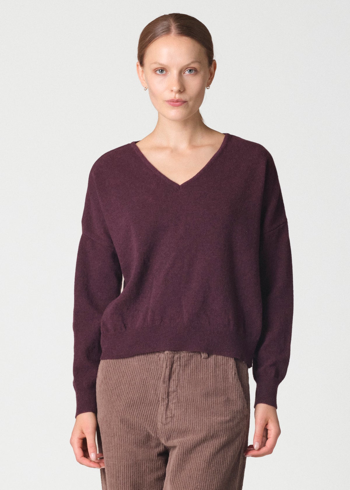 Klitmøller Collective ApS Vanessa knit Knitted sweaters Burgundy