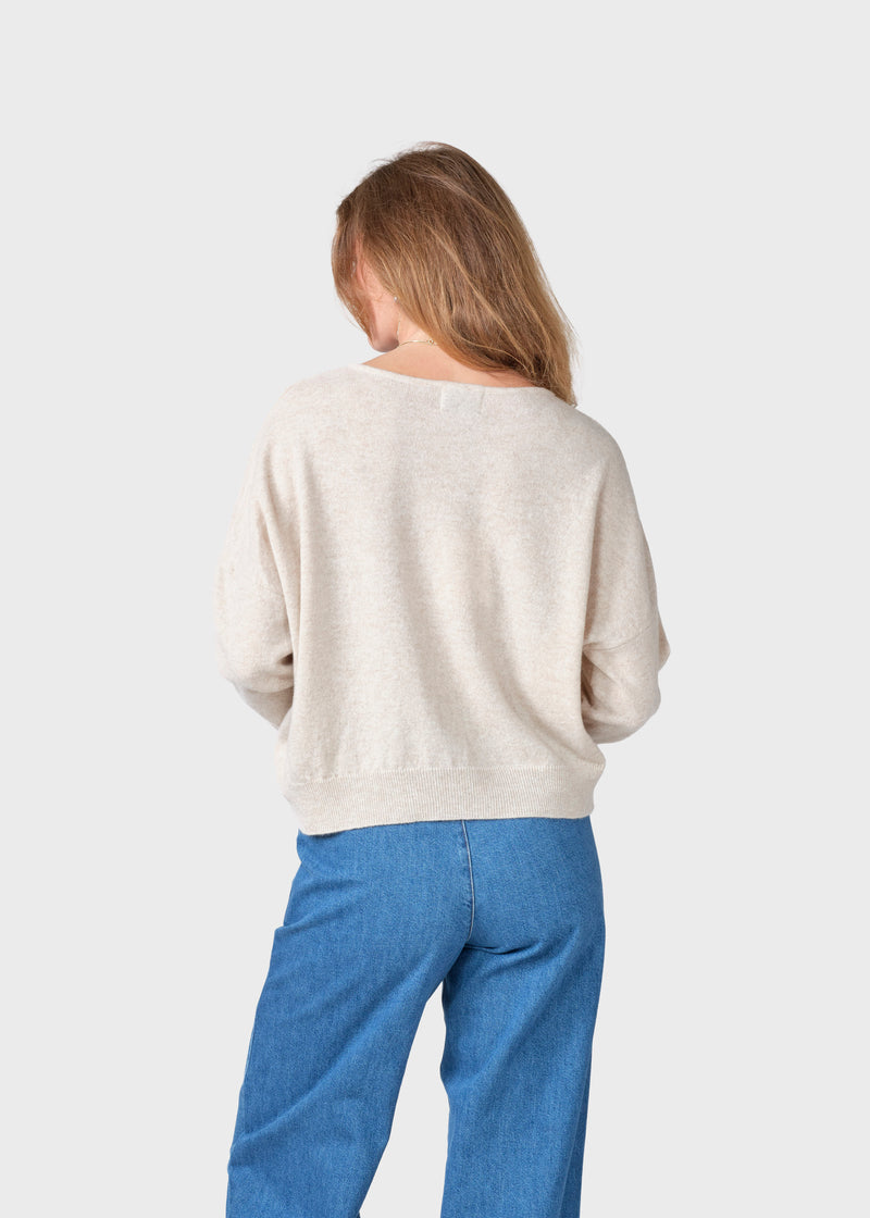 Klitmøller Collective ApS Vanessa knit  Knitted sweaters Pastel sand