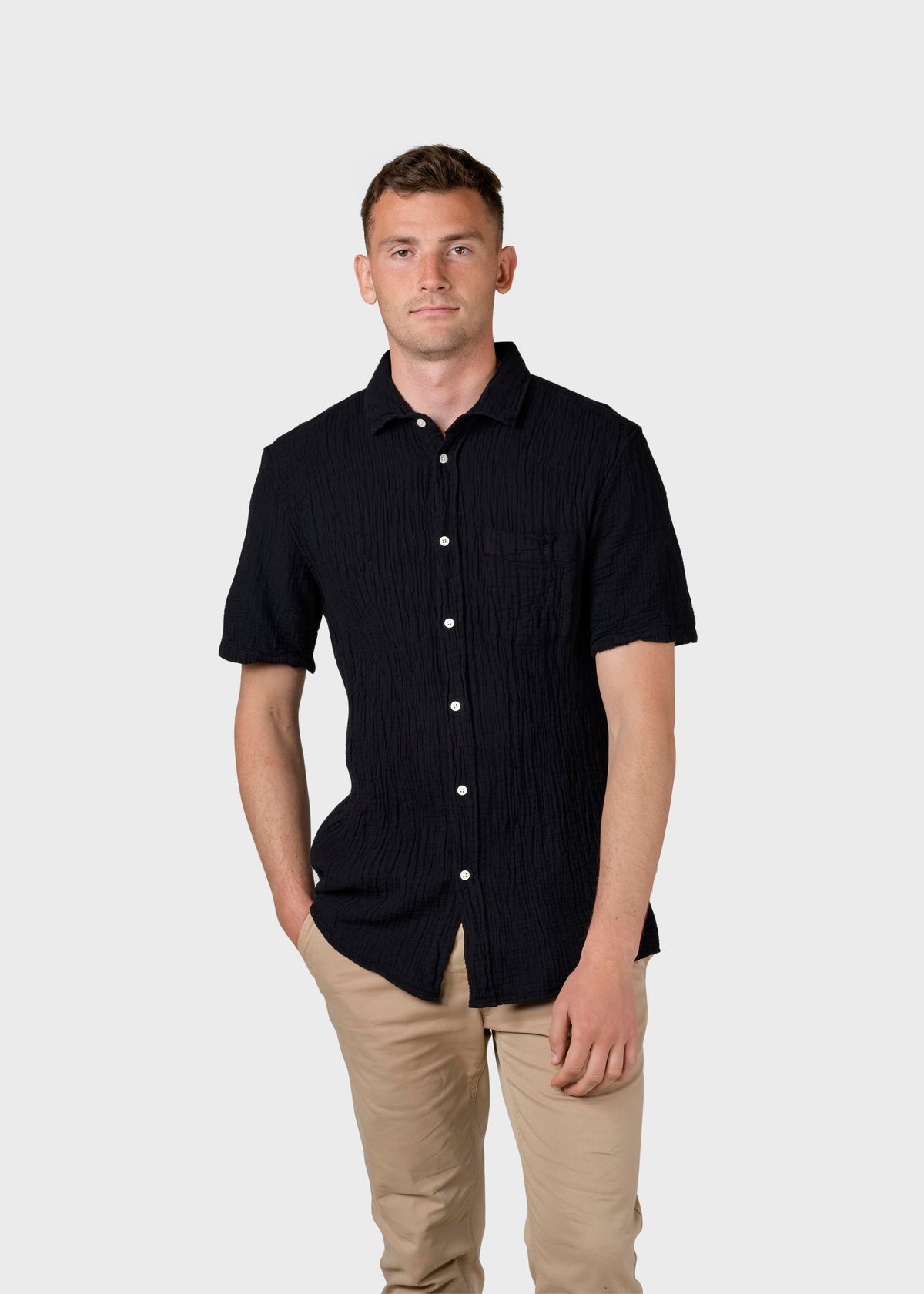 Klitmøller Collective ApS Vendel shirt  Shirts Black