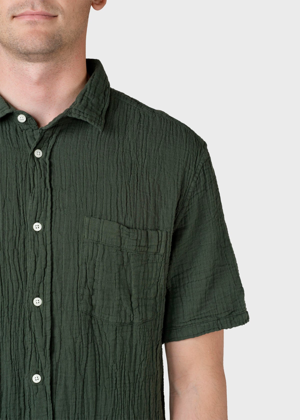 Klitmøller Collective ApS Vendel shirt  Shirts Olive