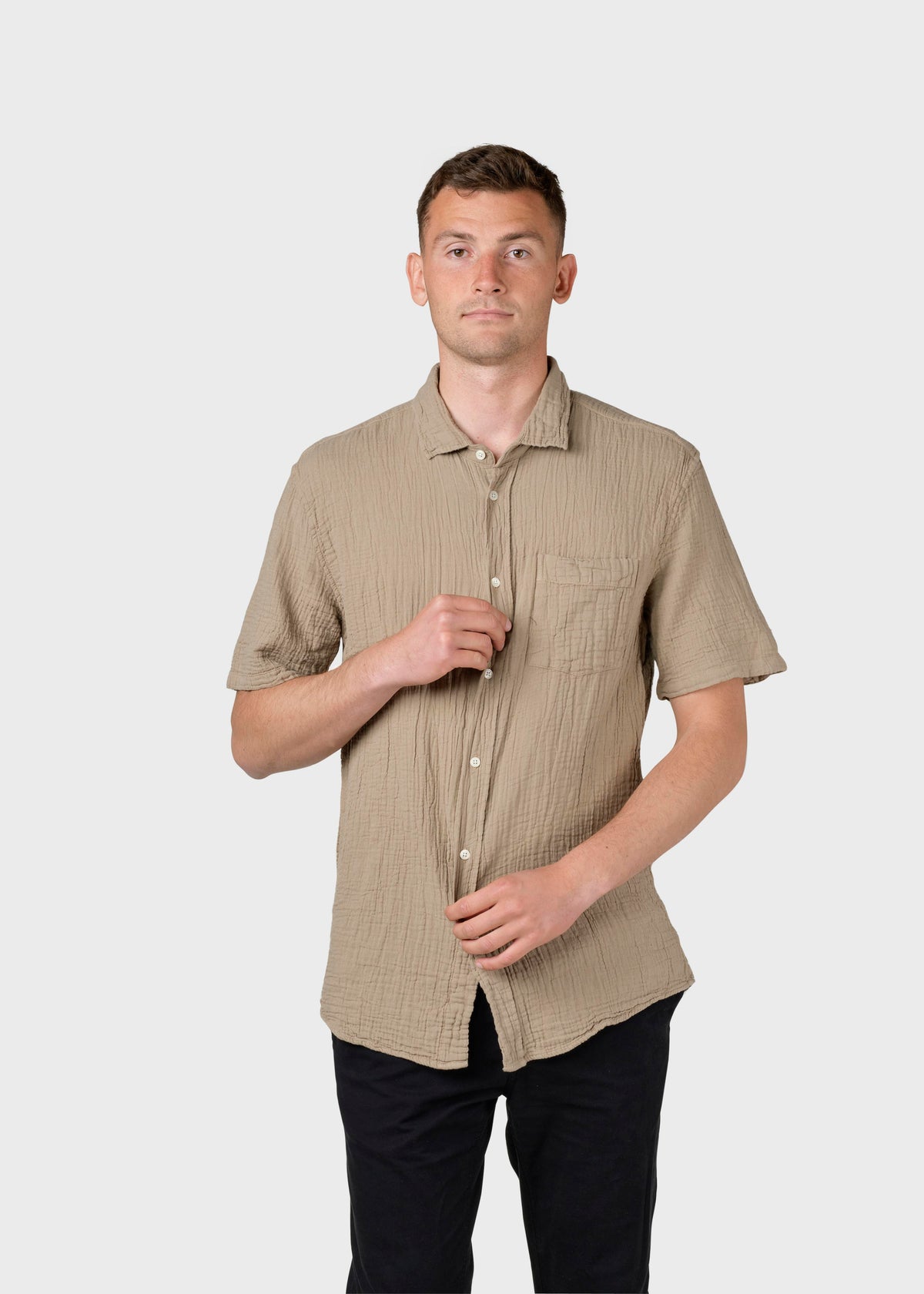 Klitmøller Collective ApS Vendel shirt  Shirts Sand