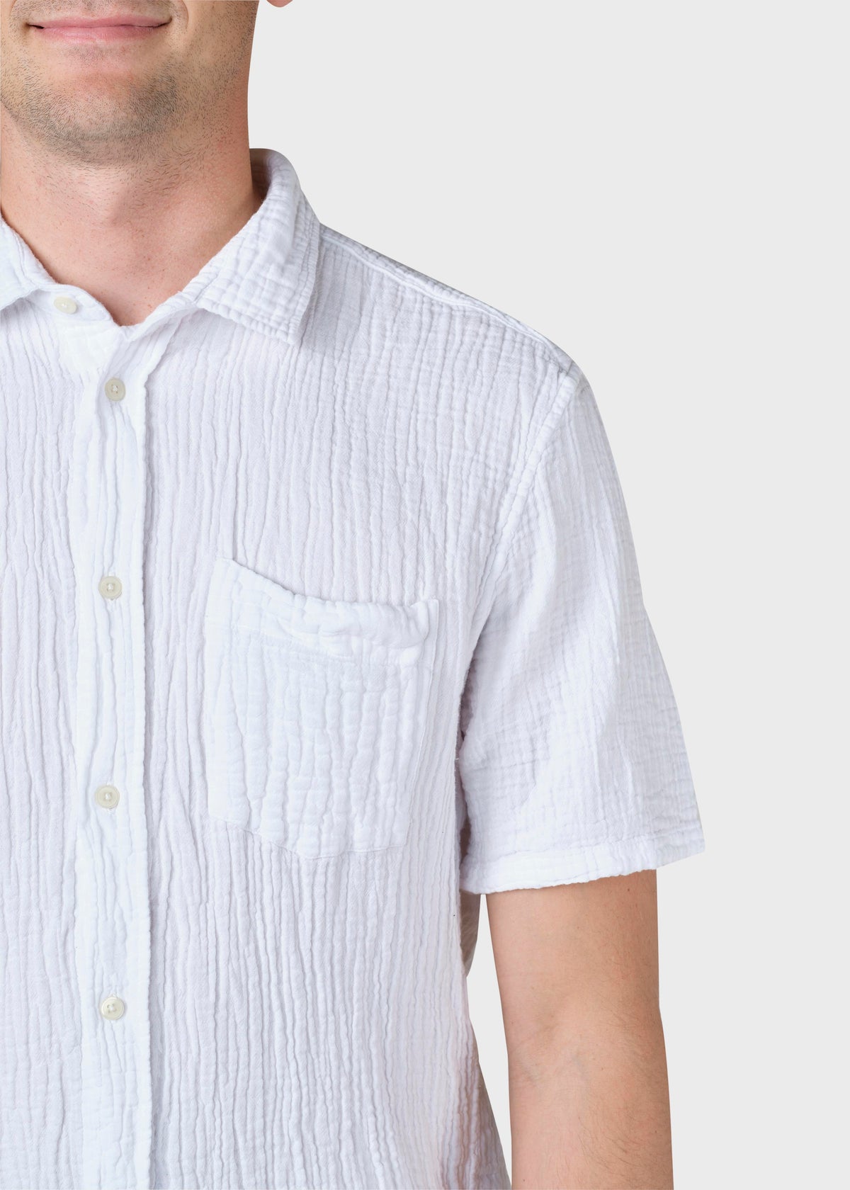 Klitmøller Collective ApS Vendel shirt  Shirts White