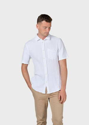 Klitmøller Collective ApS Vendel shirt  Shirts White