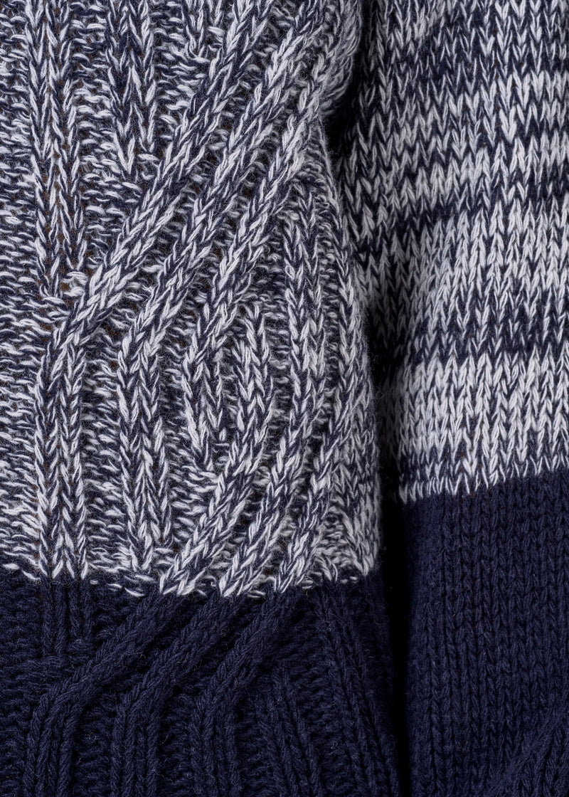 Klitmøller Collective ApS Viva knit Knitted sweaters Cream/navy