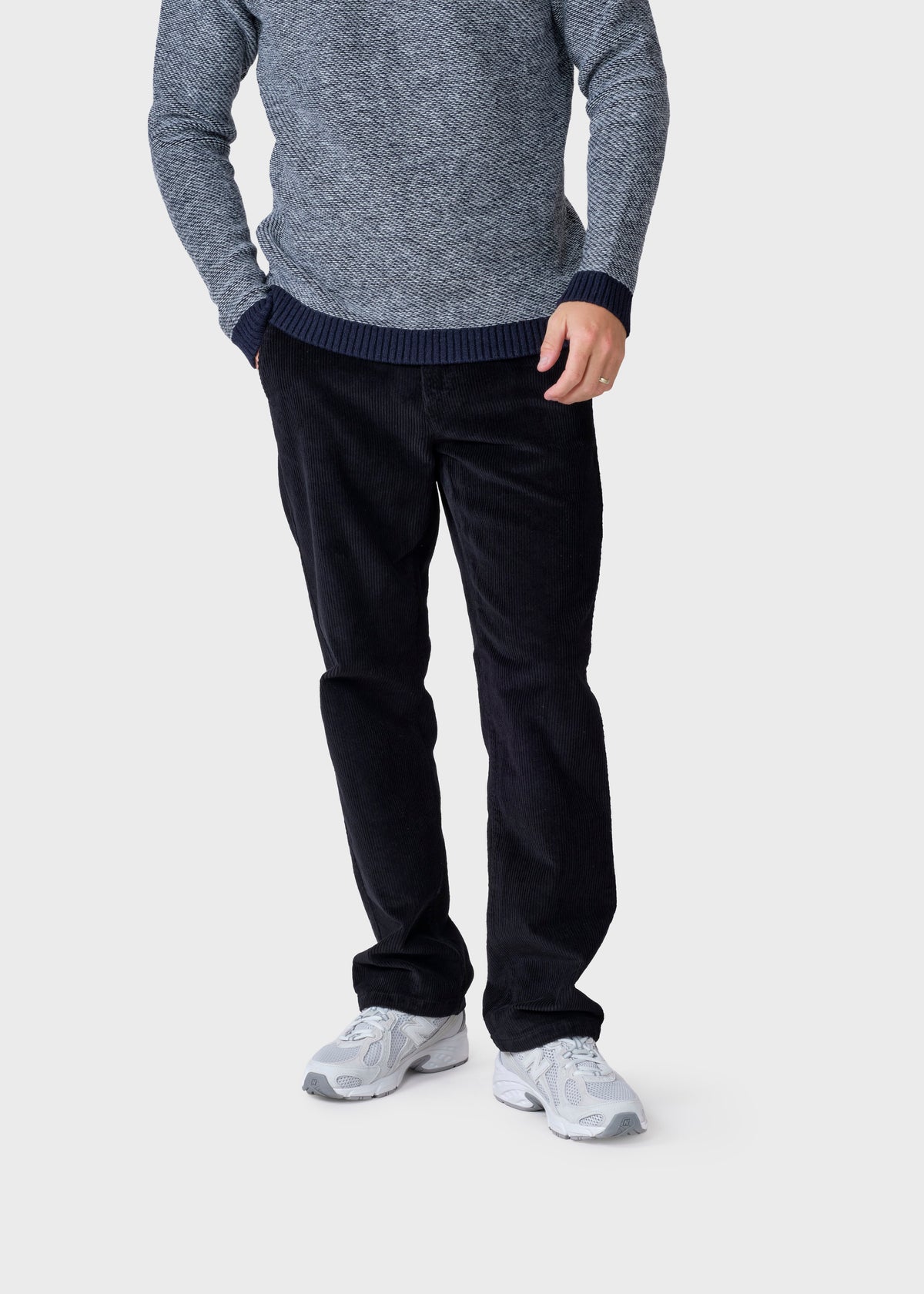 Klitmøller Collective ApS West cord pants GOTS Pants Black