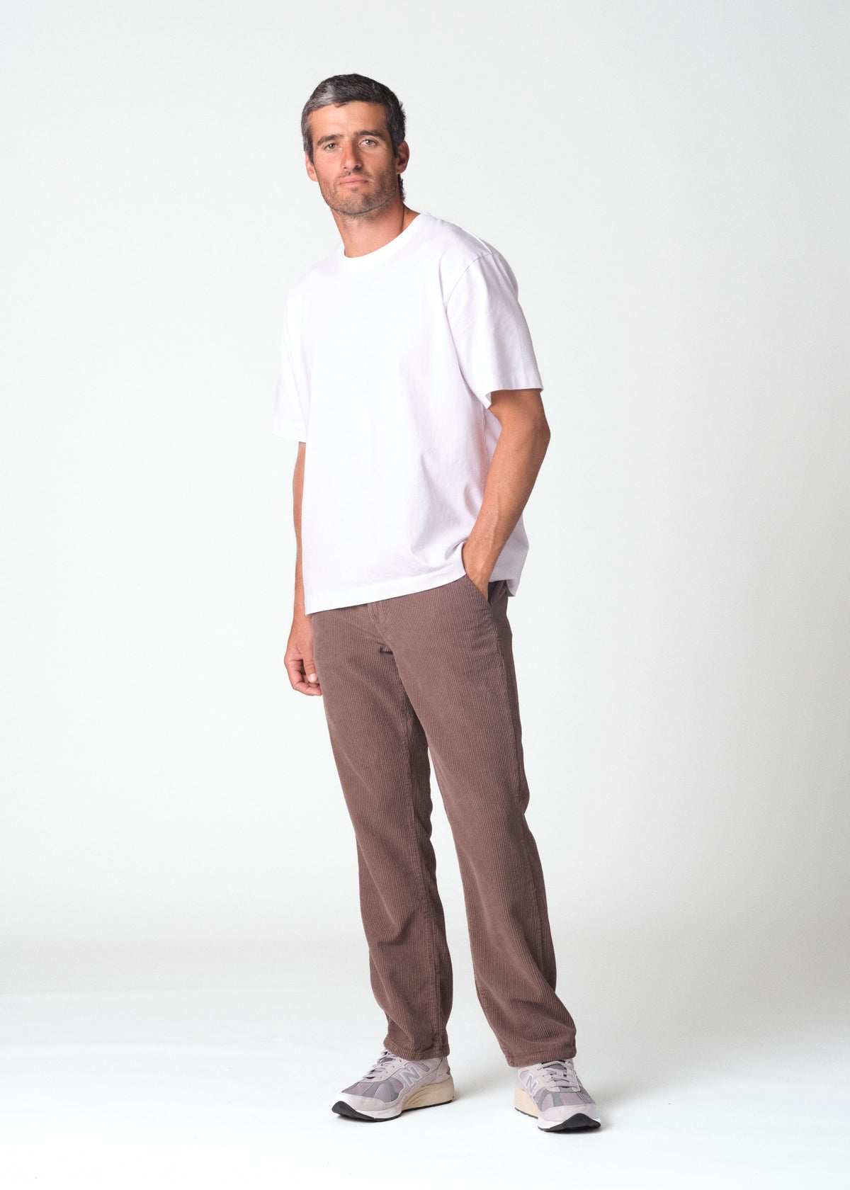 Klitmøller Collective ApS West cord pants GOTS Pants Taupe