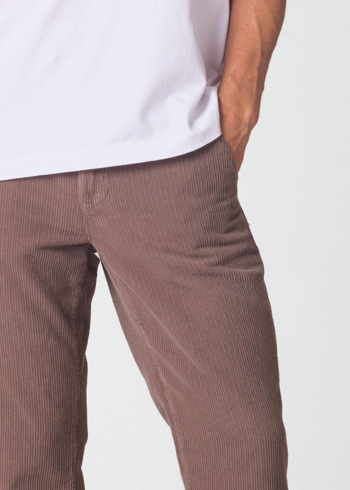 Klitmøller Collective ApS West cord pants GOTS Pants Taupe