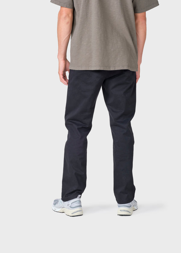 Klitmøller Collective ApS West twill pants Pants Black
