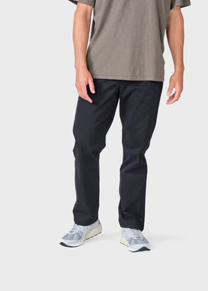 Klitmøller Collective ApS West twill pants GOTS Pants Black