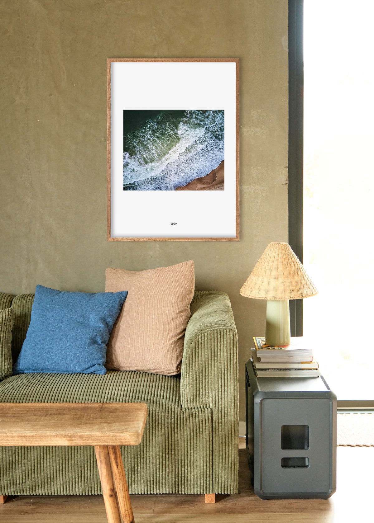 Klitmøller Collective ApS White space - From above landscape 50x70 Posters Poster