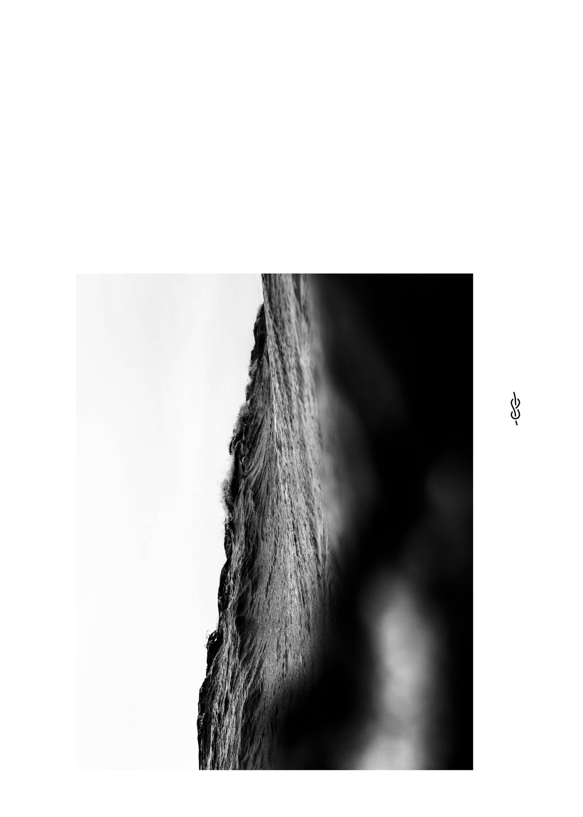 Klitmøller Collective ApS White space - Surface BW 40X50 Posters Poster