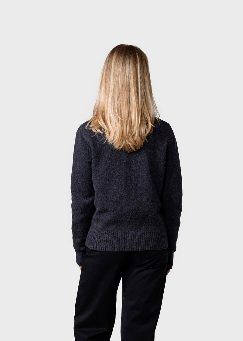 Klitmøller Collective ApS Wilma knit cardigan Knitted sweaters Anthracite