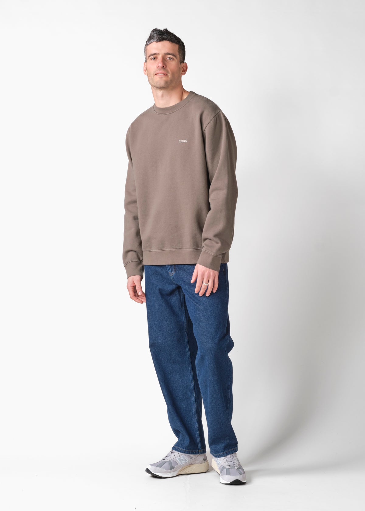Klitmøller Collective ApS Wolf sweat OCS Sweatshirts Taupe