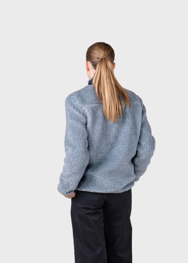 Klitmøller Collective ApS Womens fleece jacket Jackets Pastel grey