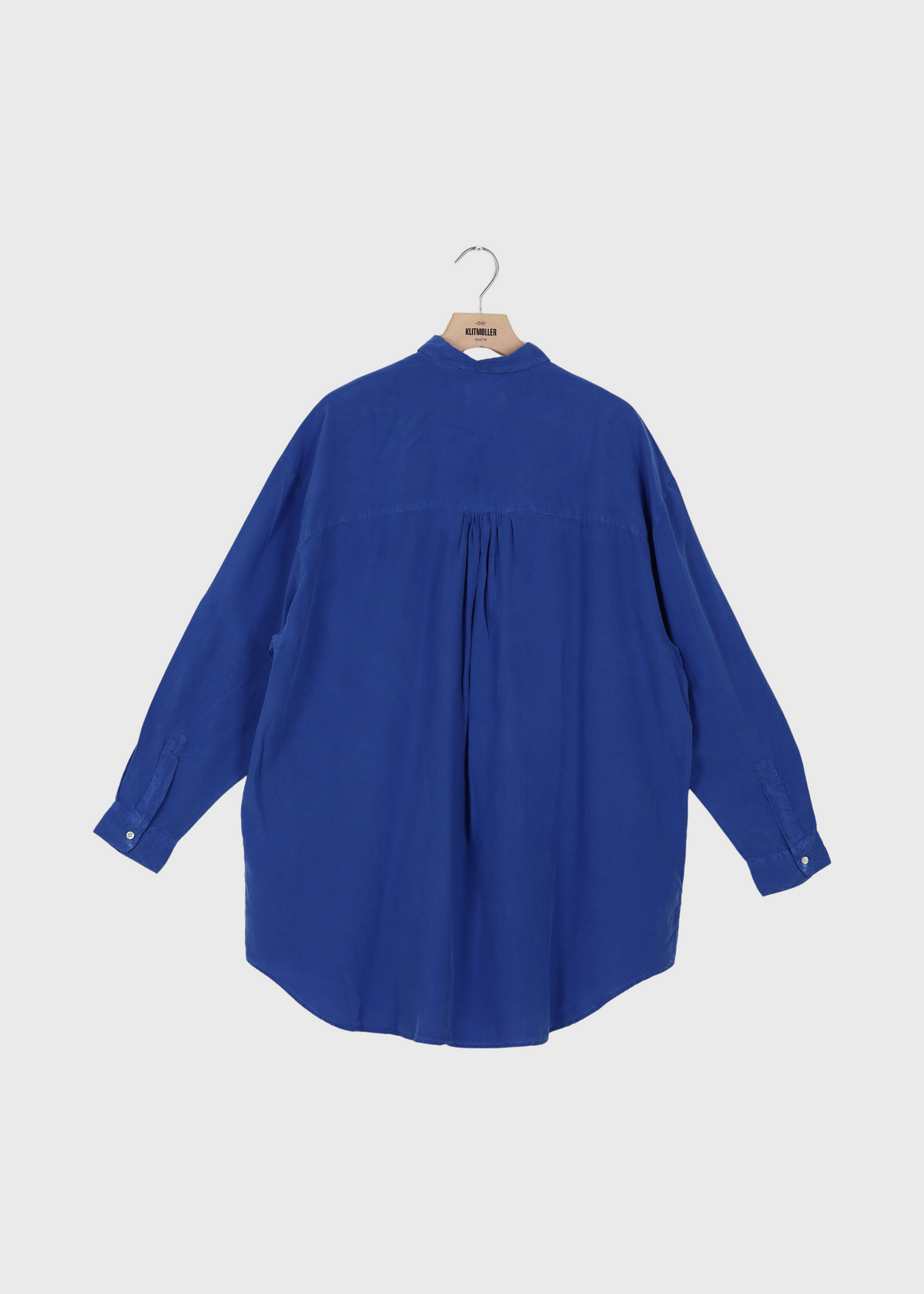 Re-Mix Ofelia lyocell shirt - Surf blue