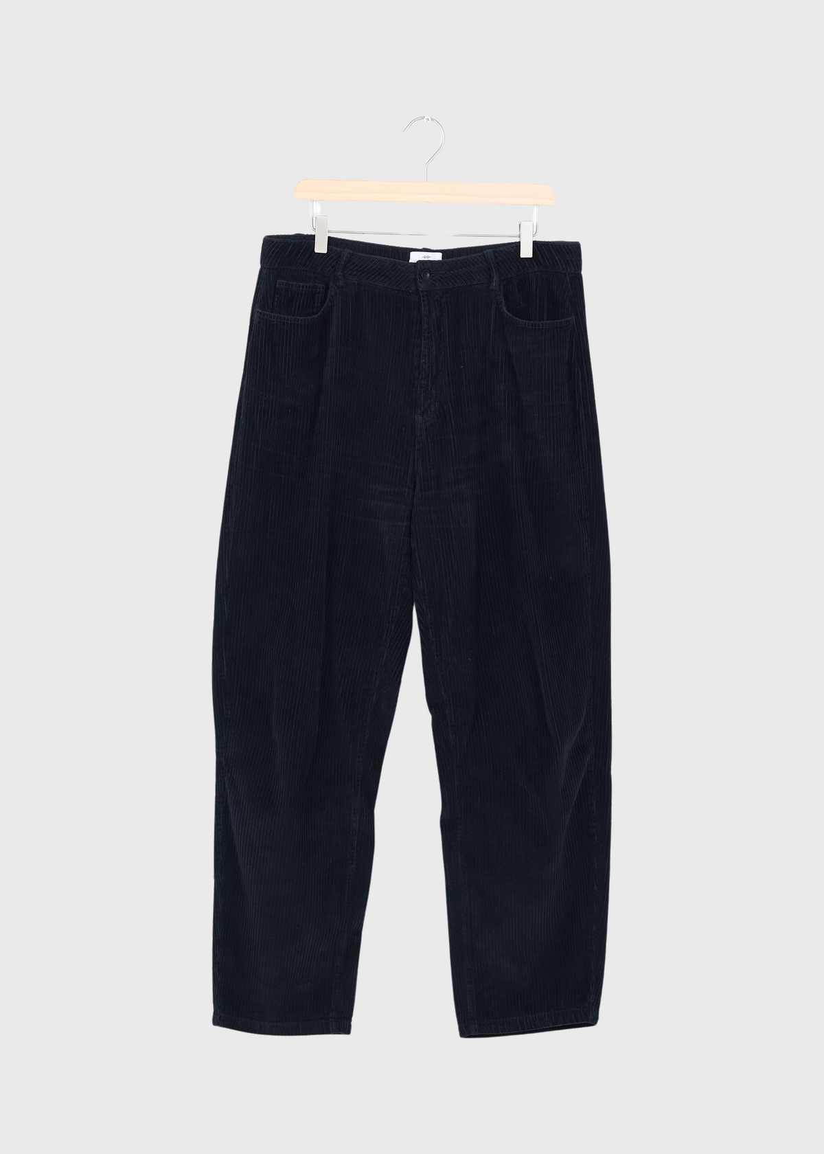 Re-Mix Gwen jumbo corduroy pants GOTS - Black