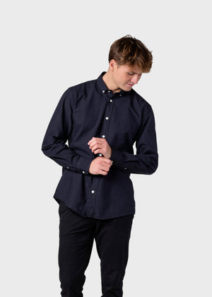 Klitmøller Collective ApS Basic shirt Shirts Navy
