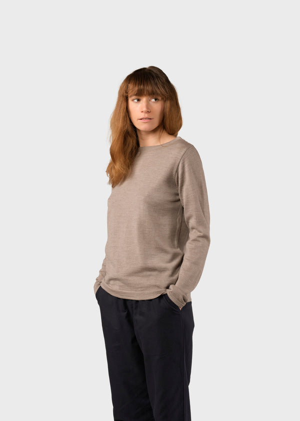 Klitmøller Collective ApS Charlotte knit Knitted sweaters Sand