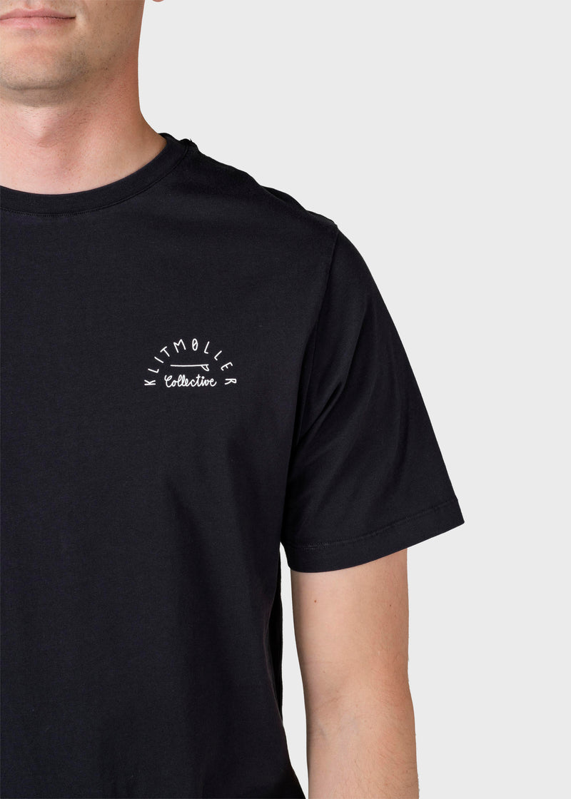 Klitmøller Collective ApS Gabriel tee T-Shirts Black