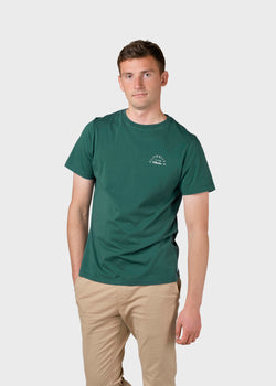 Klitmøller Collective ApS Gabriel tee T-Shirts Moss Green