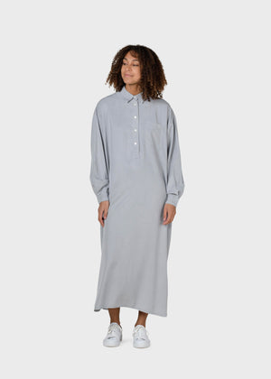 Klitmøller Collective ApS Gulla shirtdress Shirts Pastel grey