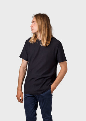 Klitmøller Collective ApS Lauge tee T-Shirts Black