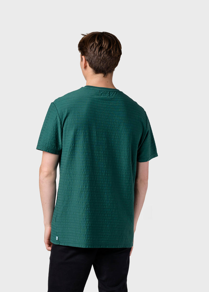 Klitmøller Collective ApS Lauge tee T-Shirts Moss Green