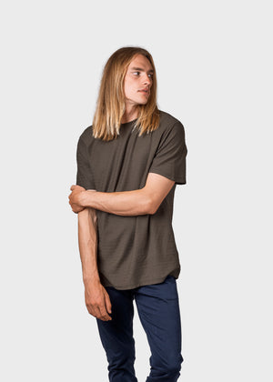 Klitmøller Collective ApS Lauge tee T-Shirts Olive