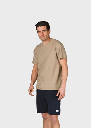 Klitmøller Collective ApS Lauge tee T-Shirts Sand