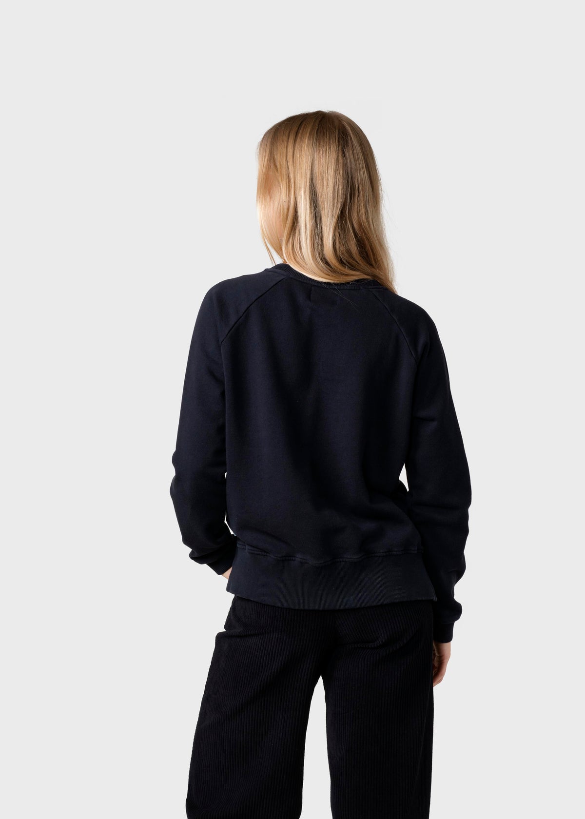 Klitmøller Collective ApS  Maja logo crew Sweatshirts Black