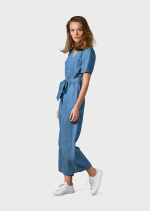 Klitmøller Collective ApS Marna jumpsuit Jumpsuits Light blue chambrey