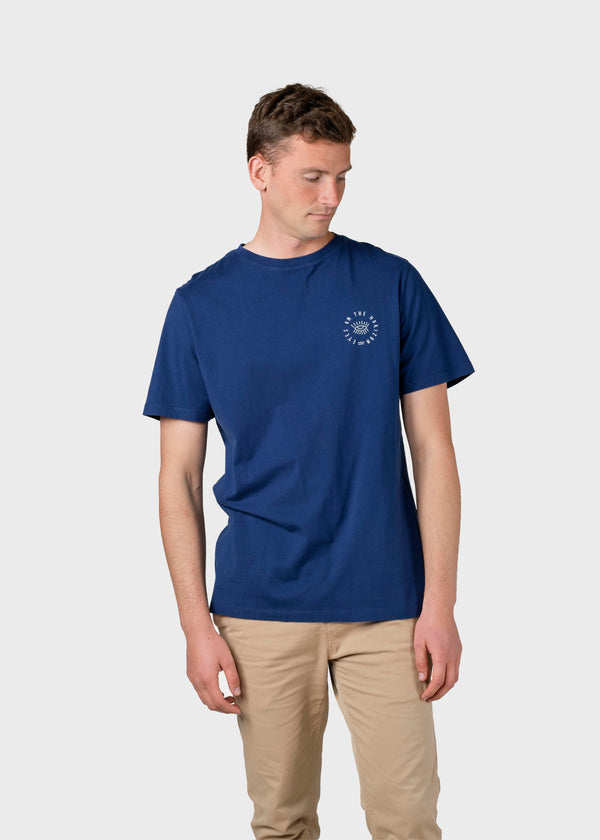 Klitmøller Collective ApS Mico tee T-Shirts Ocean