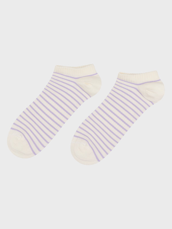 Klitmøller Collective ApS Short sock  Socks Cream/lilac