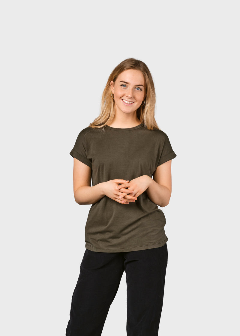 Klitmøller Collective ApS Sigrid tee T-Shirts Olive