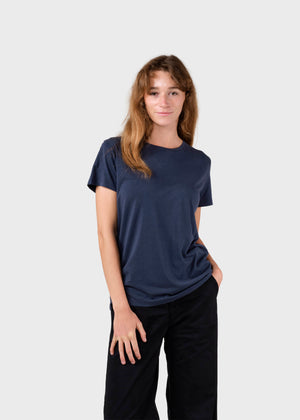 Klitmøller Collective ApS Thelma tee T-Shirts Navy